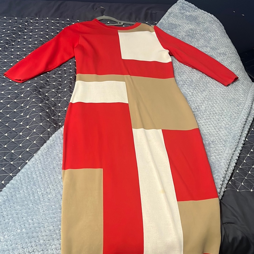 Large multicolor dress New York and company